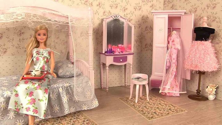 Barbie Chambre Routine Du Matin Barbie Bedroom Morning avec Chambre Des Métiers De L Ain