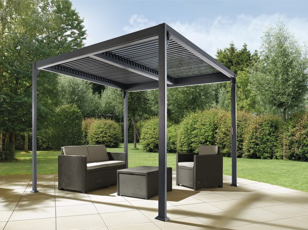 Barnum Aluminium "Sanba" Long. 3,60 X Larg. 3 M X Haut. 2 destiné Carport Brico Depot