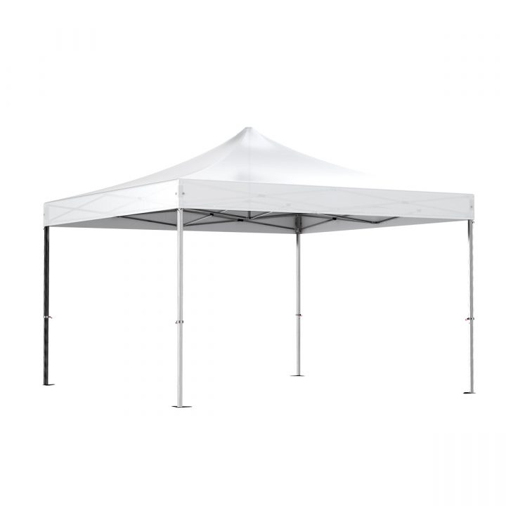 Barnum Pliant Pro 4X4 Alu 50 Pvc 520G/M² Blanc À Seulement à Tonnelle 4X4
