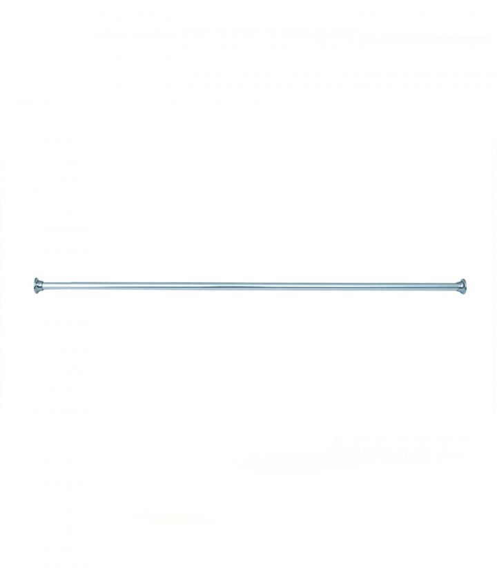 Barre Extensible Pour Rideau Douche 220Cm Chrome encequiconcerne Rideau De Douche Leroy Merlin