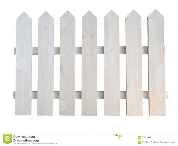 Barrière Décorative Peinte Rugueuse En Bois Blanche De concernant Barrière Bois Jardin