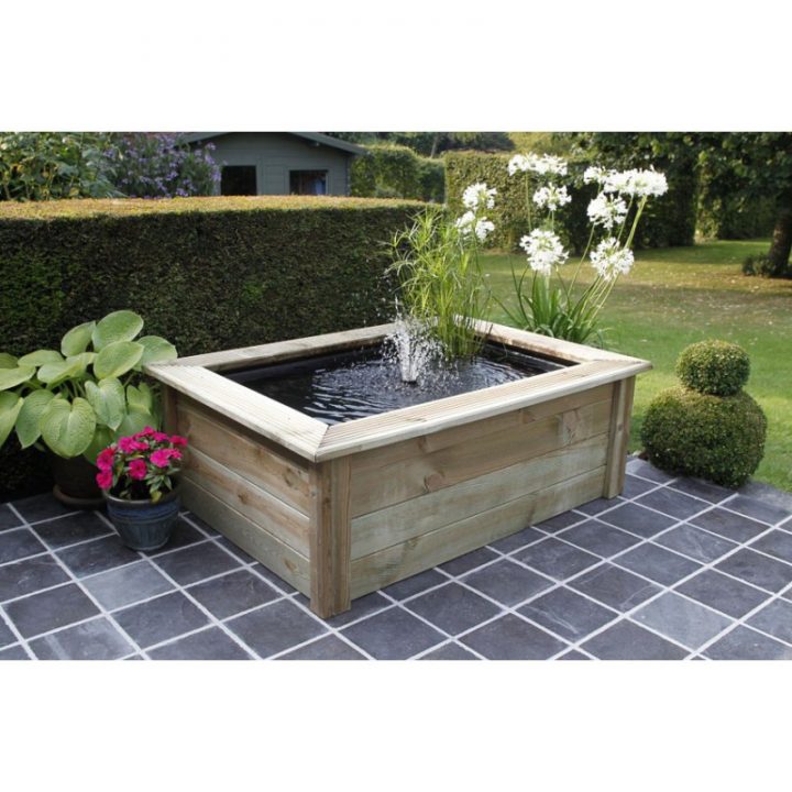 Bassin De Jardin Quadra C3, 365L tout Bassin De Jardin Préformé