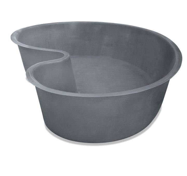 Bassin Préformé 1000 Litres – Bassin Préformé Fond Plat à Bassin De Jardin Préformé