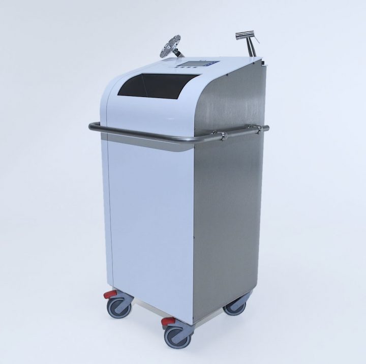 Battery-Powered Shower Trolley – Douche Au Lit Hydra – Scemed à Douche Au Lit