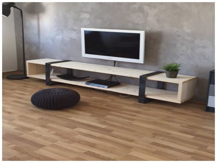 Beau Fabriquer Un Meuble Tv Bois | Fabriquer Meuble Tv pour Fabriquer Un Meuble Tv En Bois