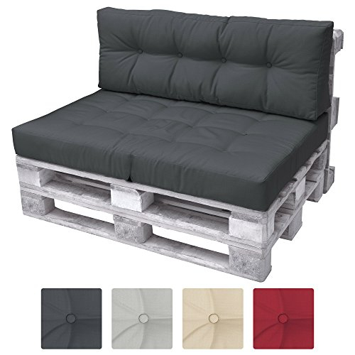 Beautissu Eco Elements Coussins Pour Canape Euro Palette destiné Canapé Palette Dossier Incliné Tuto