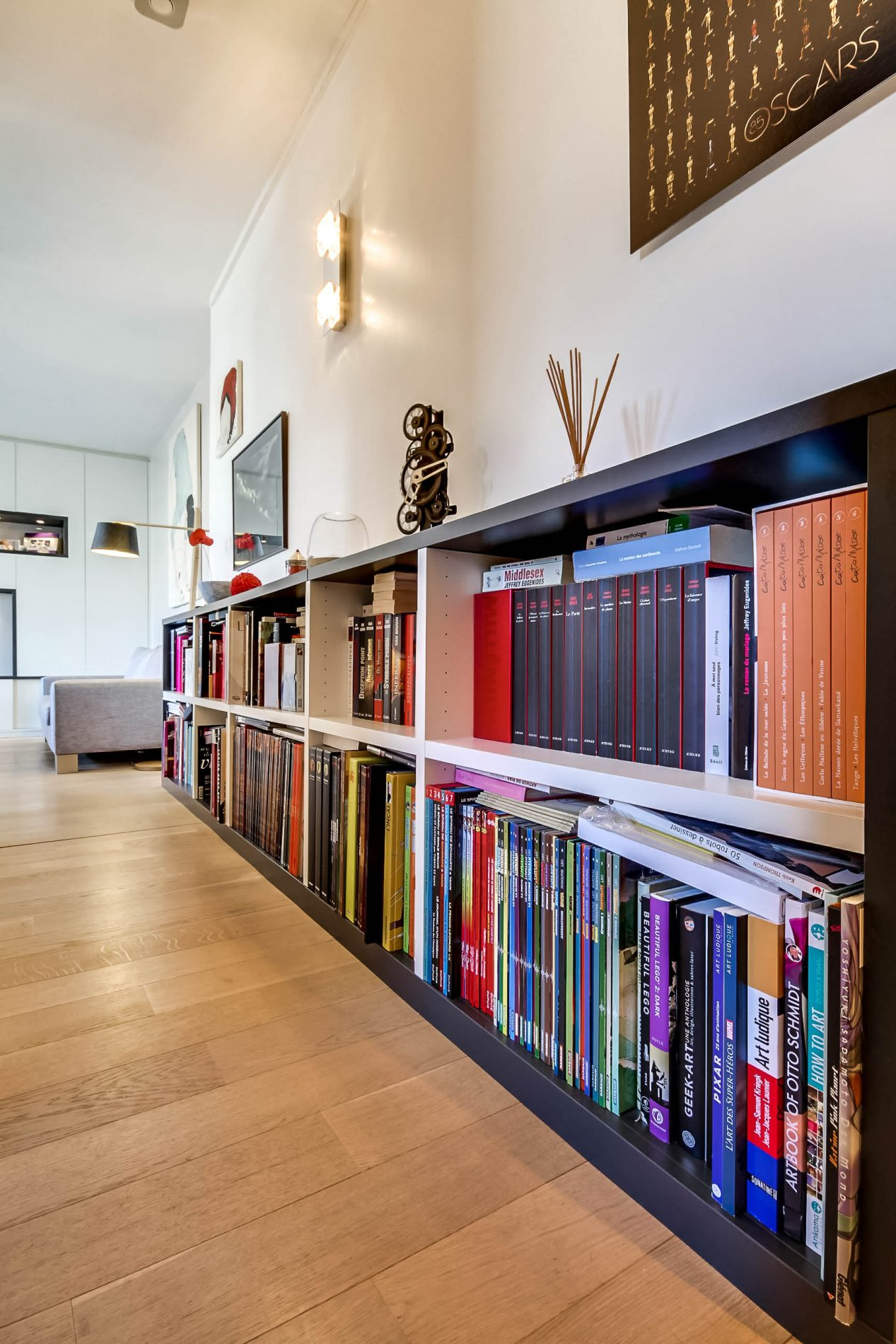 Bibliothèque Basse Très Tendance -Compagniedesateliers intérieur Meuble Bas Bibliothèque