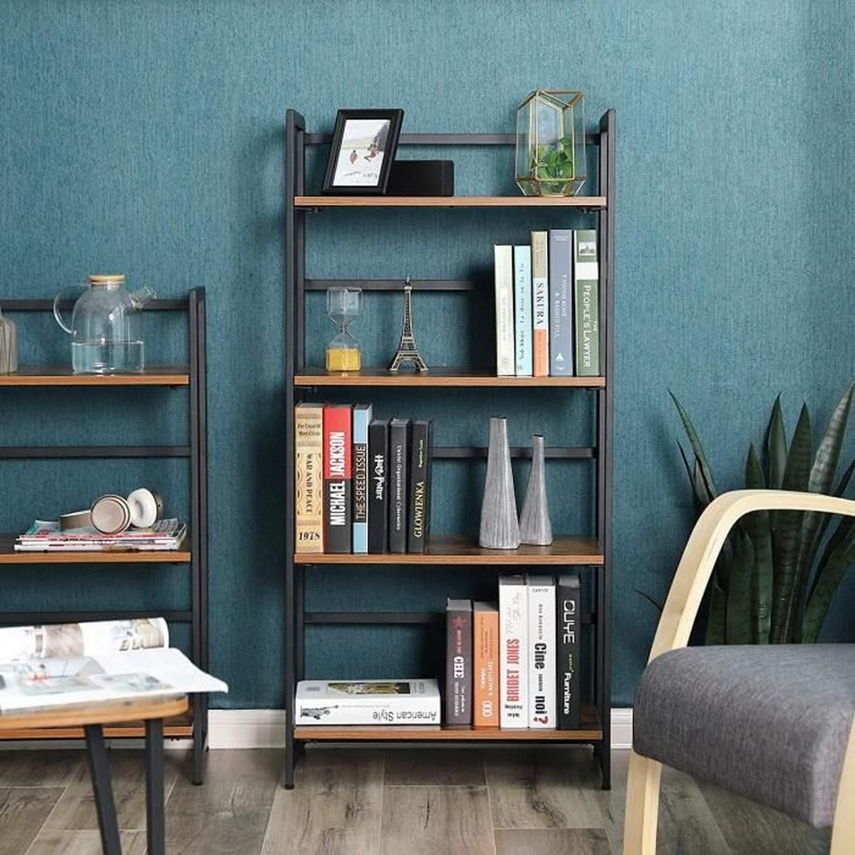 Bibliotheque Largeur 60 Cm intérieur Meuble Bas Bibliothèque
