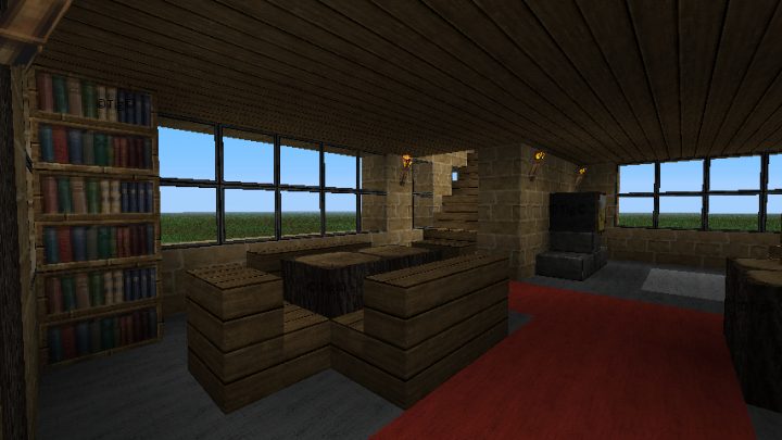 Bienvenue Sur Minecraft Bambou: Maison, Grande Pièce À encequiconcerne Canapé Minecraft