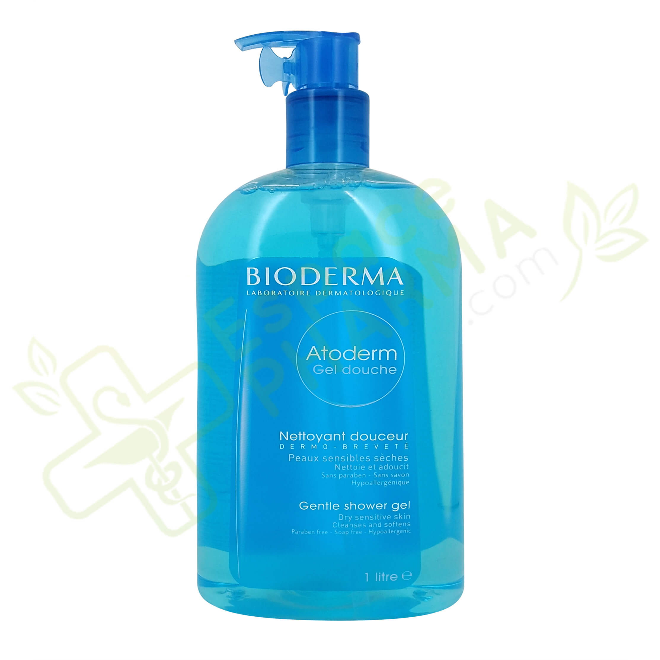 Bioderma Atoderm Gel Douche Nettoyant Douceur 1L tout Gel Douche Antifongique