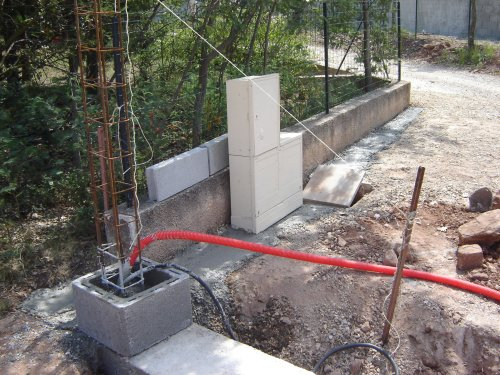 Bloc Pilier Beton 15X15 pour Bordure Ecolat 25M Castorama