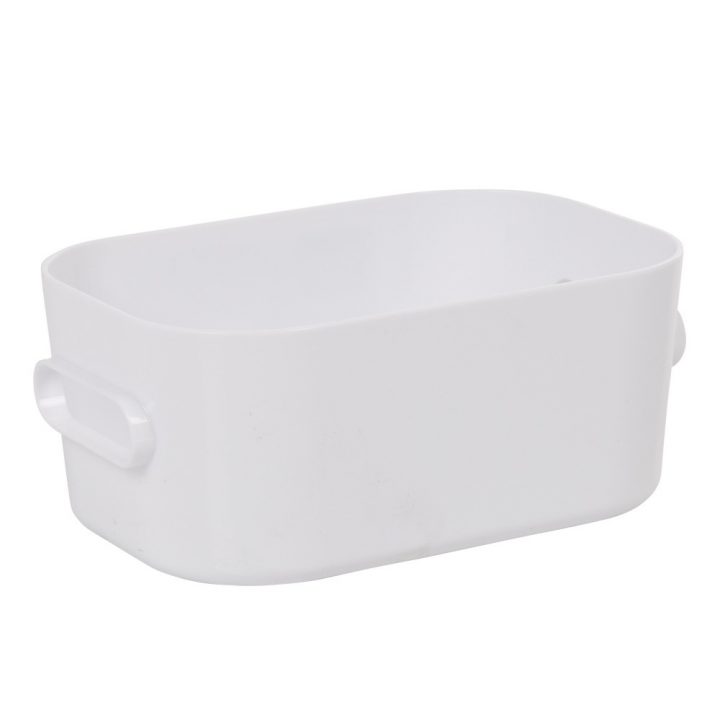 Boîte De Rangement Salle De Bain Blanche Taille Xs avec Boite Rangement Salle De Bain