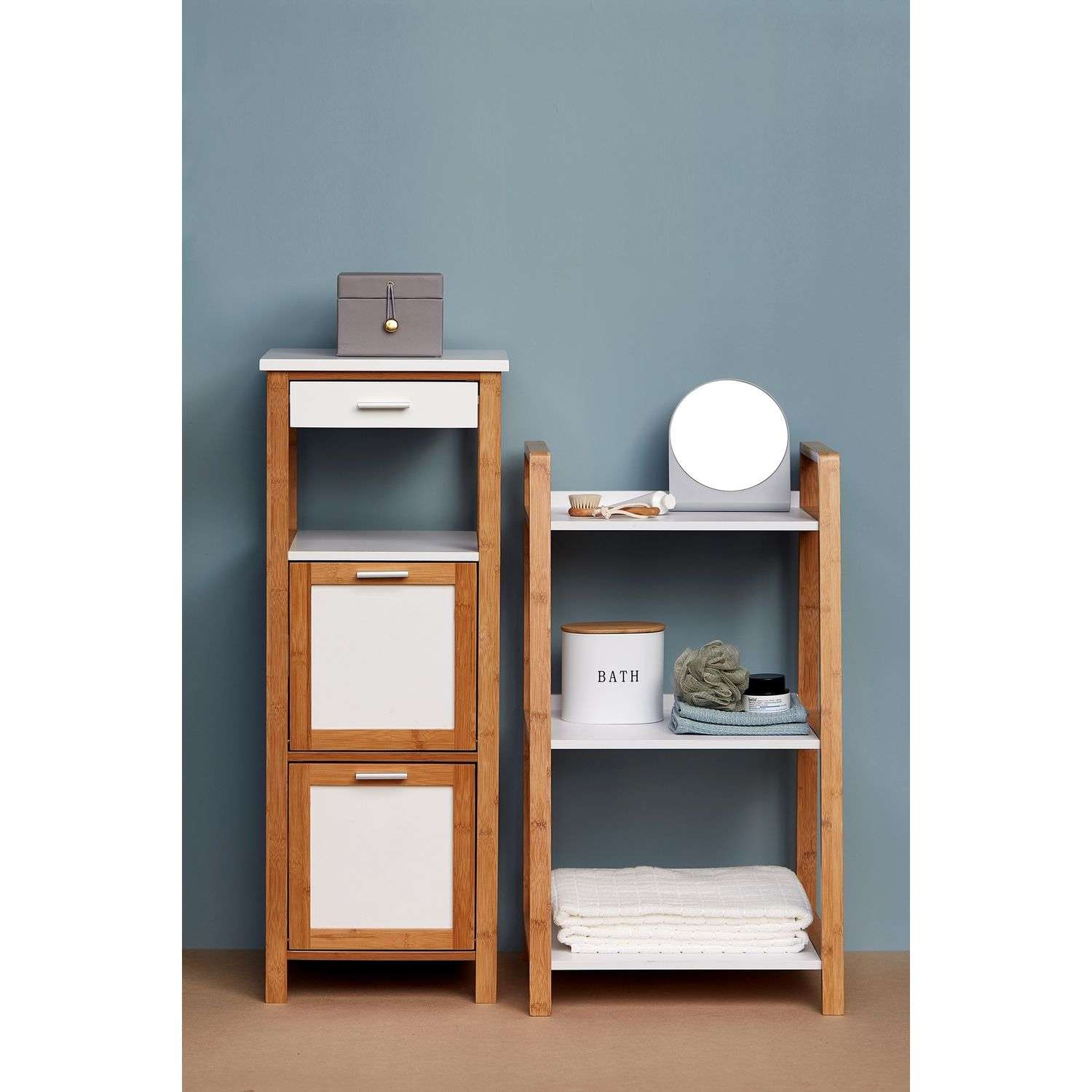 boite de rangement salle de bain action