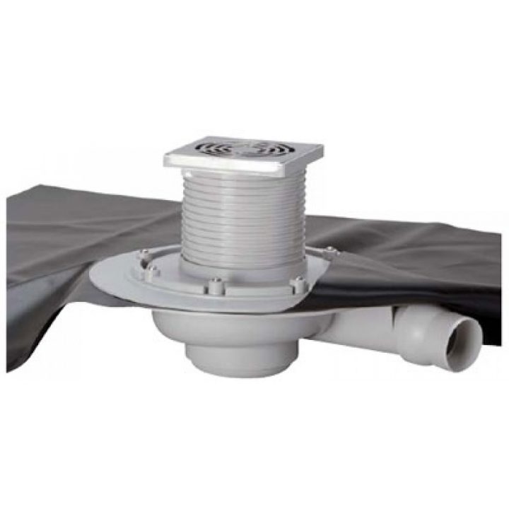 Bonde Douche À Carreler 150X180 Cm + Film D'étanchéité intérieur Bonde De Douche À L Italienne