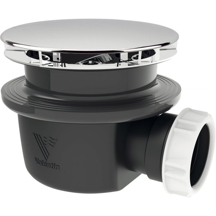 Bonde Extra Plate Avec Capot Pour Receveur De Douche, Diam dedans Bonde De Douche Extra Plate