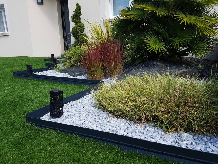 Bordure Bordalu Gris Anthracite – Jardivrac – Décoration avec Bordure De Jardin