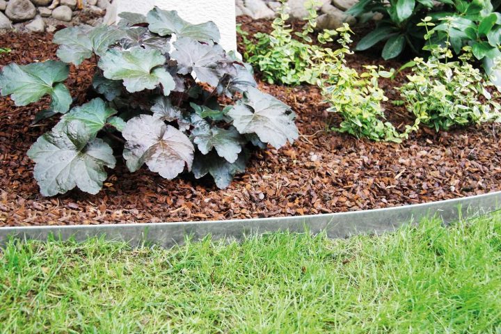 Bordure De Jardin En Acier Galvanisé Droite 118 X 0,065 X serapportantà Bordure De Jardin En Acier Galvanisé