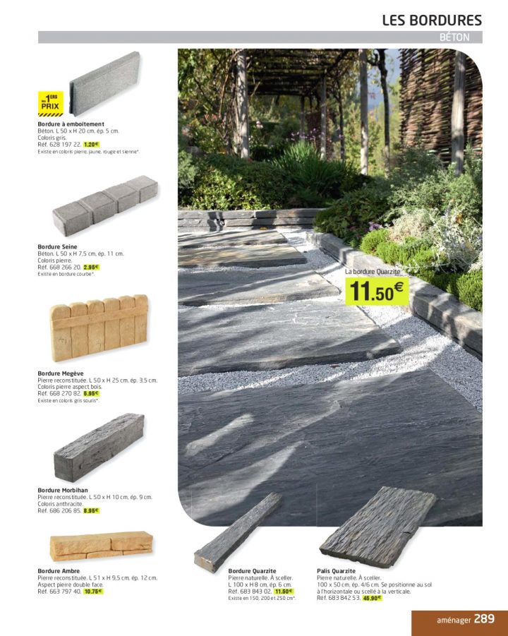 Bordure De Jardin En Ciment Leroy Merlin serapportantà Bordure Leroy Merlin
