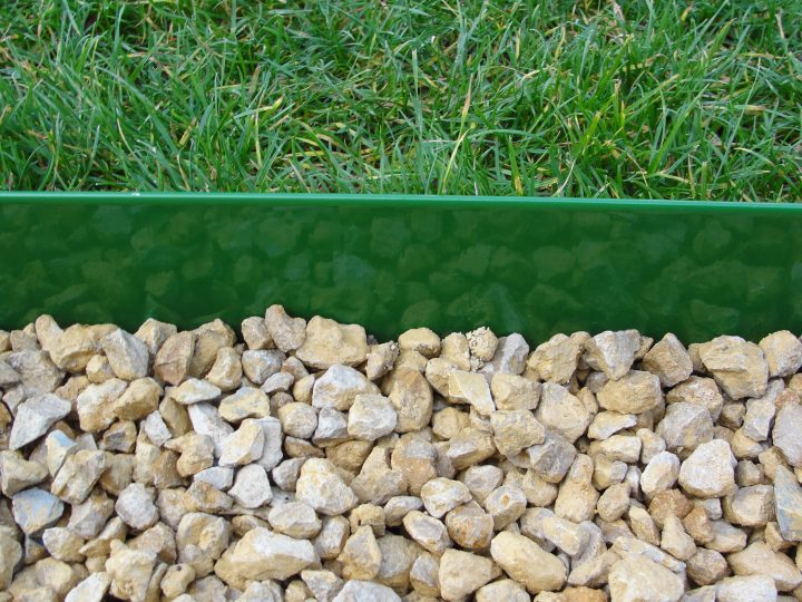 Bordure De Jardin Plane En Acier Galvanisé Avec Une destiné Bordure De Jardin En Acier Galvanisé