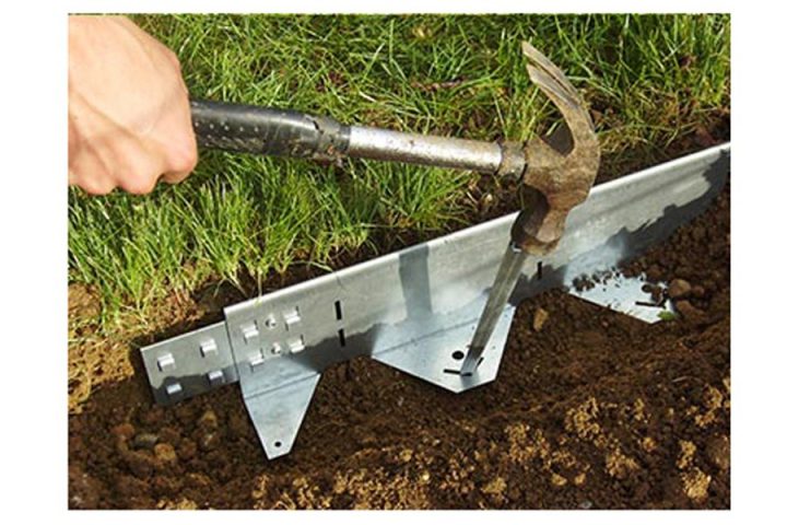 Bordure Équerre Acier – Jardincouvert destiné Bordure De Jardin En Acier Galvanisé