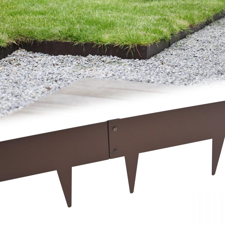 Bordure Metallique Pour Massif encequiconcerne Bordure Jardin Métal Castorama