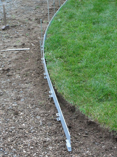 Bordure Tradition En Acier Galvanisé - Bordure De Jardin concernant Bordure De Jardin En Acier Galvanisé