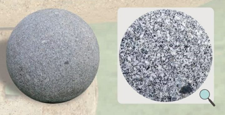 Boule Décorative En Granit Pour Le Jardin — La Jardinerie pour Boule Décorative Jardin