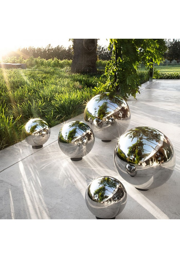 Boule Décorative Inox Pour Le Jardin concernant Boule Décorative Jardin