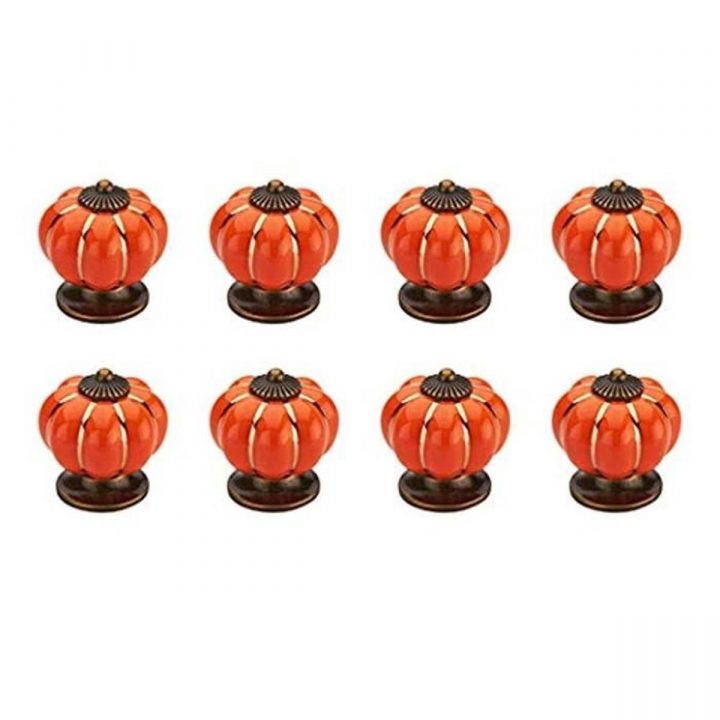 Bouton Meuble Orange intérieur Potiron Meuble Bouton Meuble Orange intérieur Potiron Meuble