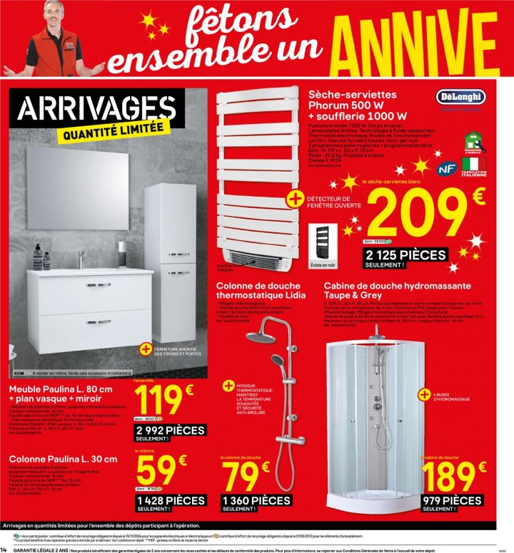 Brico Dépôt Catalogue Actuel 04.10 – 24.10.2019 [14 destiné Brico Depot Colonne De Douche