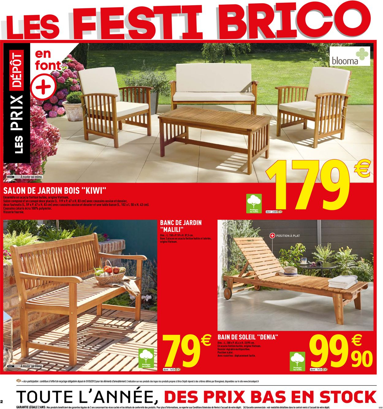 Brico Dépôt Catalogue Actuel 17.05 - 31.05.2019 [2 concernant Salon De Jardin Brico Depot