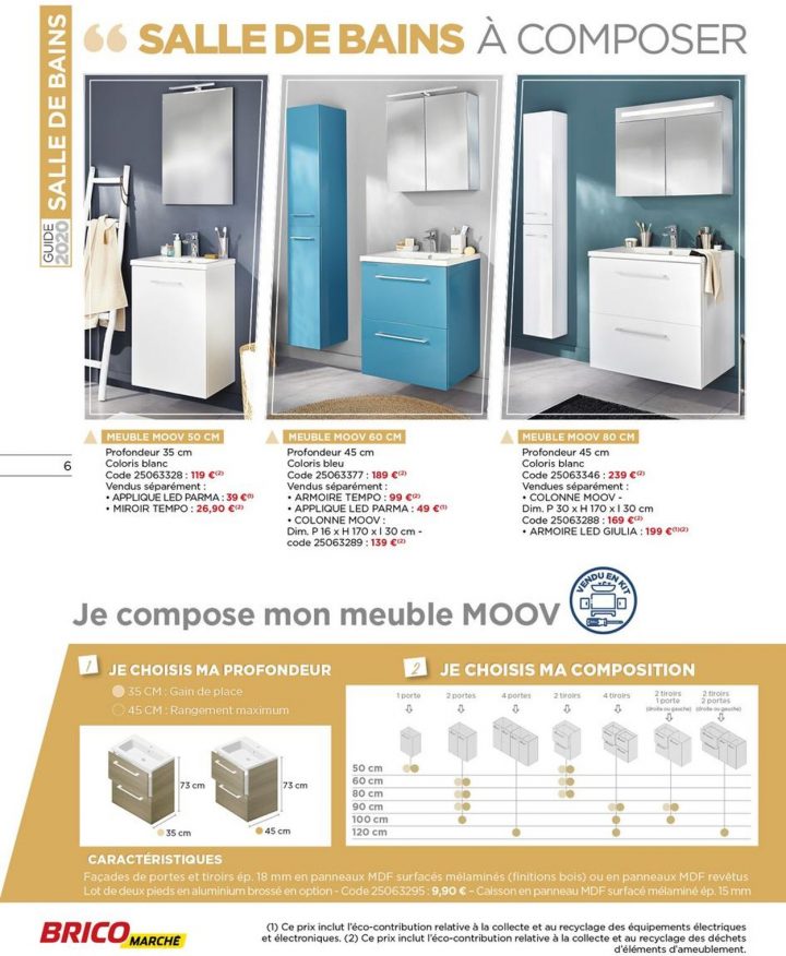 Bricomarché Catalogue Actuel 05.02 – 28.03.2020 [6 encequiconcerne Meuble Salle De Bain Bricomarché