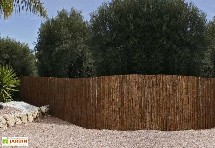 Brise-Vue, Clôture Naturelle – Mon Aménagement Jardin encequiconcerne Ecorces Jardin