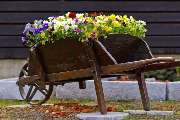 Brouette Jardin Bois D’occasion intérieur Brouette Deco Jardin