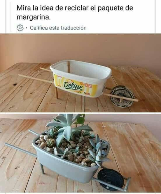 Brouette Pot De Bricolage | Jardin De Maison Féerique dedans Brouette Deco Jardin