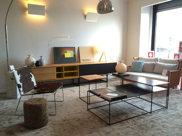Buffet Aura Treku – Contemporary – Living Room – Bordeaux avec Meuble Treku