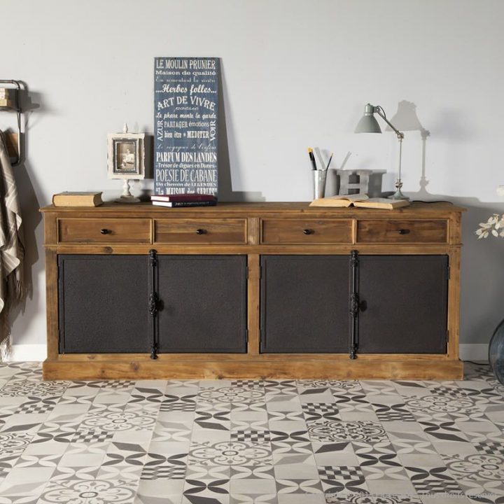 Buffet Bas En Bois Dynastie Mathilde Et Pauline – Buffet encequiconcerne Buffet De Salle A Manger Pas Cher