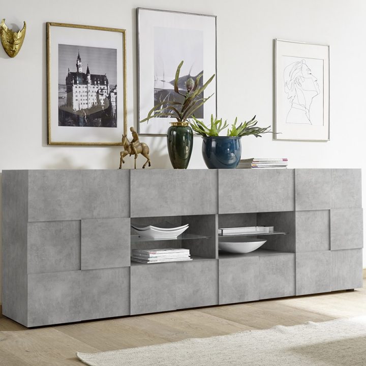 Buffet Séjour, Meuble Design, Buffet De Salle À Manger, Enfilade dedans Armoire De Salle À Manger