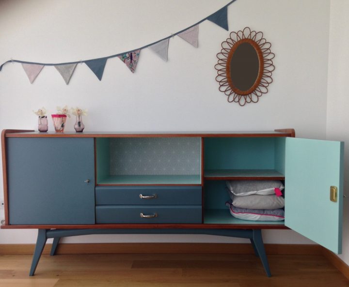 Buffet Vintage "célestine" | Meuble, Meuble Vintage, Meuble avec Meuble Année 60
