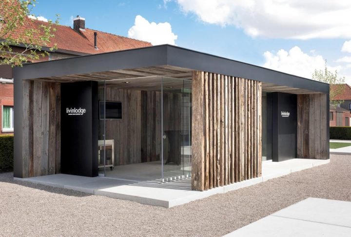 Bureau De Jardin En Bois Moderne | Livinlodge | Modern avec Bureau De Jardin En Kit