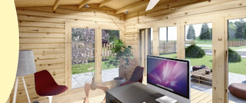 Bureau De Jardin En Kit En Bois: Un Espace De Travail Chez Soi concernant Bureau De Jardin En Kit