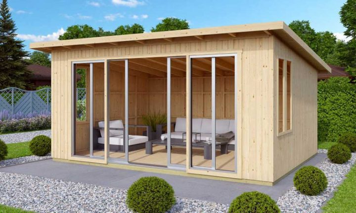 Bureau De Jardin Johanna Panneaux Bois – 14.40 M² Extérieur à Panneaux Bois Jardin Bureau De Jardin Johanna Panneaux Bois – 14.40 M² Extérieur à Panneaux Bois Jardin