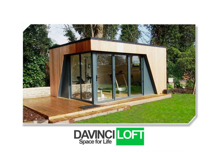 Bureau De Jardin Ou Salle De Sport En Ossature Bois dedans Bureau De Jardin En Kit