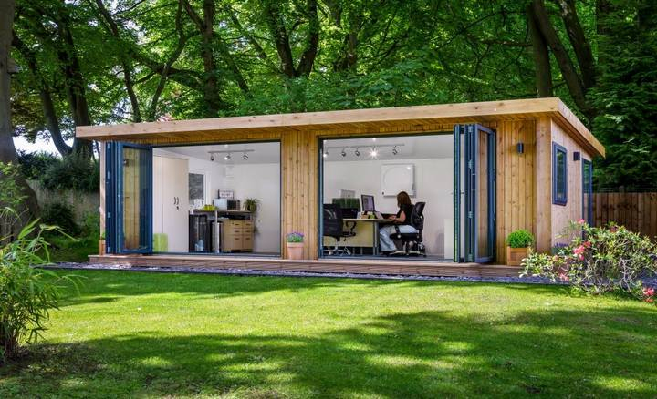 Bureau De Jardin Paris – Maison Bois Jardin | Chalet Bois destiné Studio De Jardin Habitable