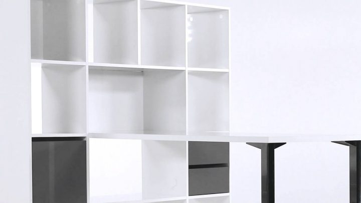 Bureau Droit Blanc Avec Bibliothèque Design Minos – But à Meuble Bibliothèque But Bureau Droit Blanc Avec Bibliothèque Design Minos – But à Meuble Bibliothèque But