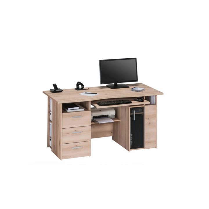 Bureau Pour Ordinateur 4052 Primo | Meubles Atlas intérieur Meuble Ordinateur