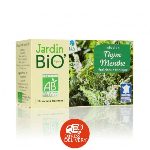 Buy Jardin Bio Organic Thyme Mint Infusion 30 G (20 intérieur Jardin Bio Infusion