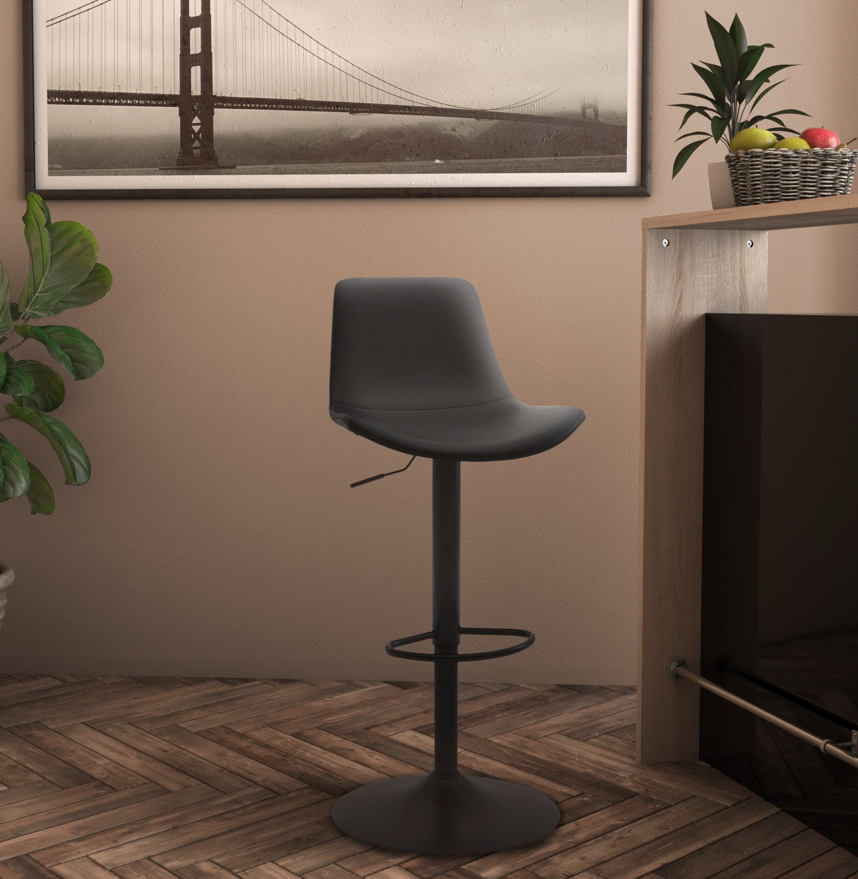 By Demeyere &quot;tomy&quot; Lot De 2 Tabouret De Bar Style Industriel tout Meuble Demeyere