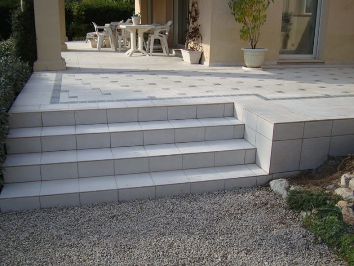 · à Carrelage Exterieur Escalier