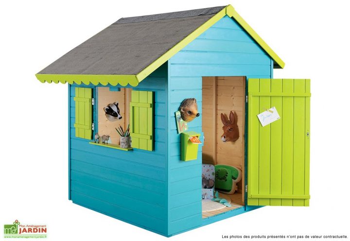 Cabane Enfant Bois Exterieur serapportantà Maison De Jardin Enfant Pas Cher
